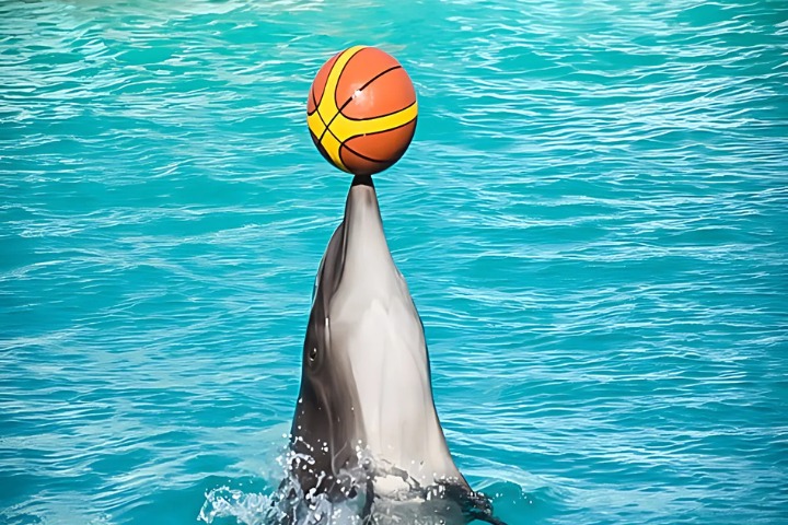 dolphin show by intergulf a
